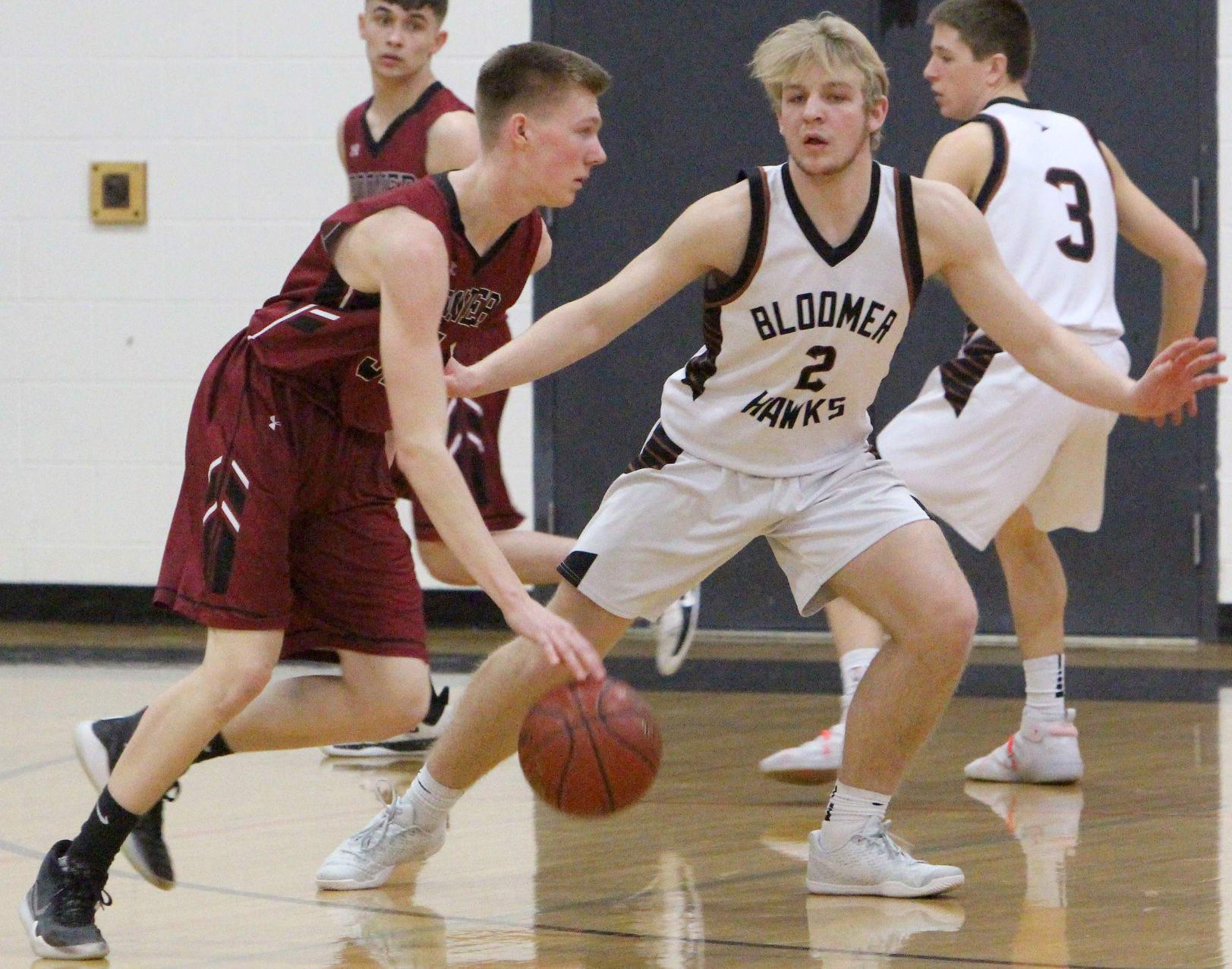 Spooner at Bloomer boys basketball 3-3-20